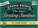 brisling sardines in mustard