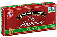 Flat Anchovies in Olive Oil
