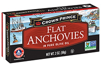 flat anchovies in olive oil