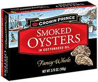 smoked oysters