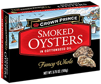 Smoked Oysters in Cottonseed Oil