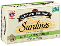 Sardines with Green Chilies