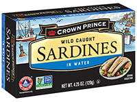 sardines in water