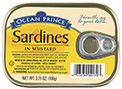 sardines mustard