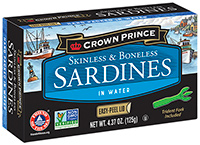 Skinless Boneless Sardines in Water