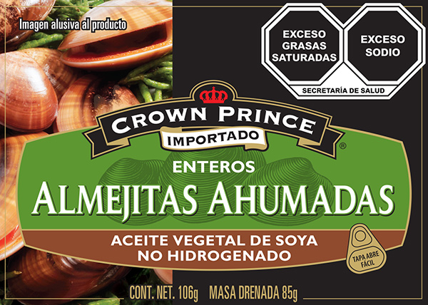 almejitas ahumadas en aceite de soya