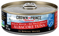 Albacore Tuna No Salt