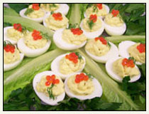 Caviar Deviled Eggs