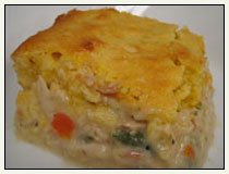 Tuna Cornbread Casserole