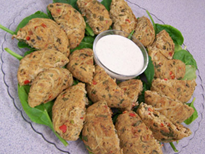 Salmon Cakes with Tangy Mustard Sauce