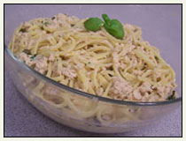 Lemon Linguine with Salmon