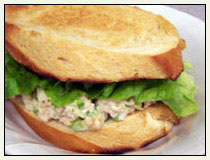 Sweet Crunchy Tuna Sandwiches