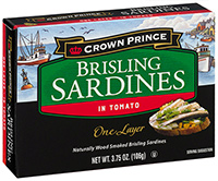 Brisling Sardines in Tomato